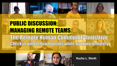 Discussion: Managing Remote Teams