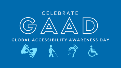 Celebrate Global Accessibility Awareness Day Logo