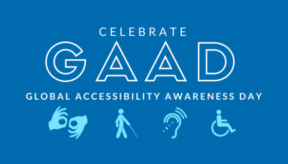 Celebrate Global Accessibility Awareness Day Logo